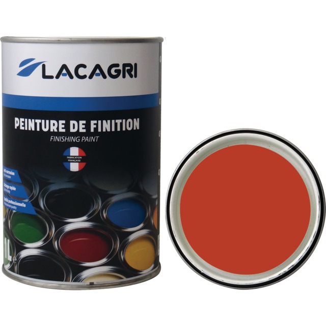 Peinture de Finition Orange Razol POT 1L Lacagri référence fournisseur 1676533